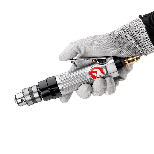 Мини-пневмодрель 3/8 INTERTOOL PT-0904, фото , изображение 6 | SNABZHENIE.com.ua