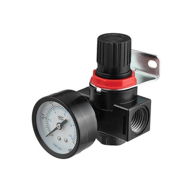 Регулятор давления 1/2", 0,5-8 бар INTERTOOL PT-1426, фото  | SNABZHENIE.com.ua