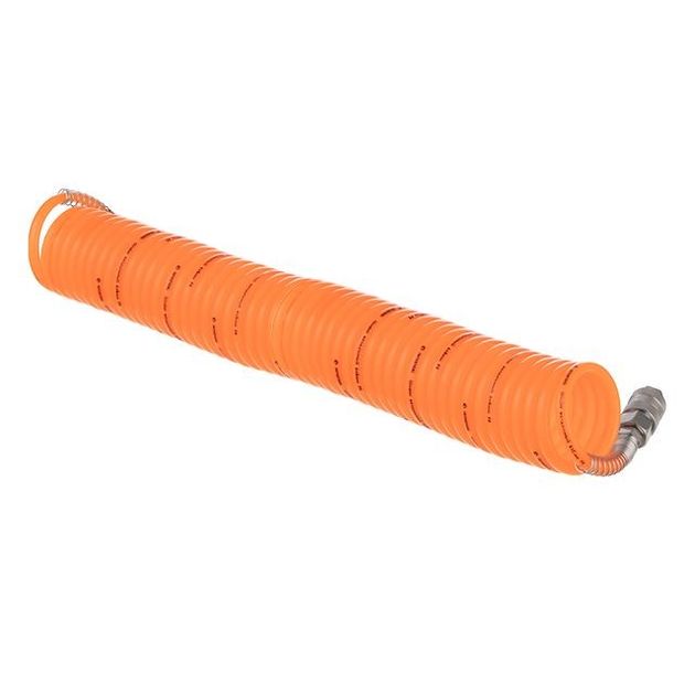 Шланг спиральный 10 м с быстроразъемным соединением INTERTOOL PT-1704, фото  | SNABZHENIE.com.ua