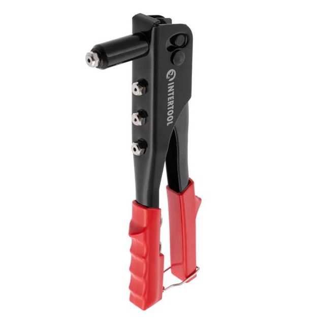 Пістолет заклепочний ручний, діаметр заклепки 3,2; 4; 4,8 мм INTERTOOL RT-0005, фото , зображення 5 | SNABZHENIE.com.ua Пістолет заклепочний ручний, діаметр заклепки 3,2; 4; 4,8 мм INTERTOOL RT-0005, фото , зображення 5 | SNABZHENIE.com.ua