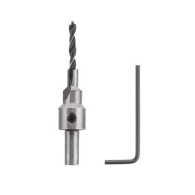Конфирматное сверло 4,0/6,3 мм INTERTOOL SD-0240, фото , изображение 2 | SNABZHENIE.com.ua Конфирматное сверло 4,0/6,3 мм INTERTOOL SD-0240, фото , изображение 2 | SNABZHENIE.com.ua