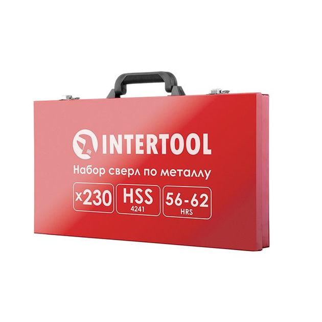 Набір сверл HSS 230 ед в металевому кейсі INTERTOOL SD-0309, фото , зображення 7 | SNABZHENIE.com.ua Набір сверл HSS 230 ед в металевому кейсі INTERTOOL SD-0309, фото , зображення 7 | SNABZHENIE.com.ua