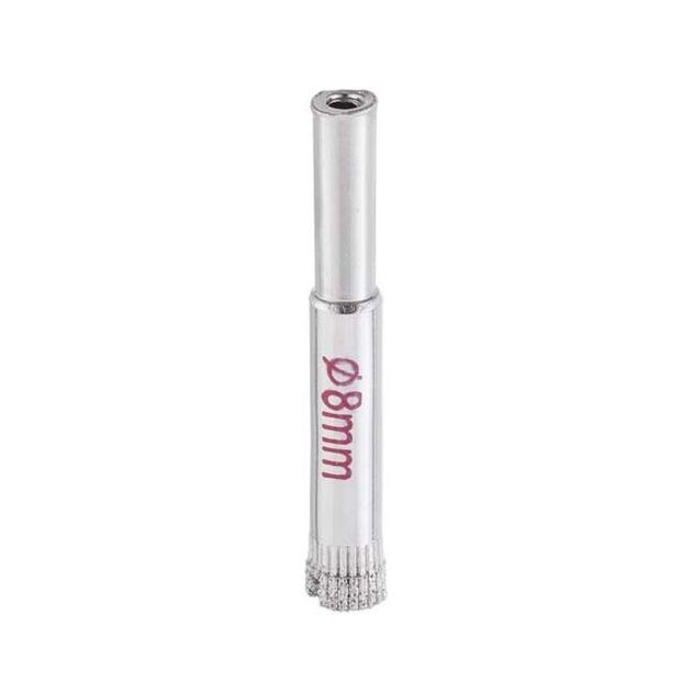 Сверло алмазное 8 мм INTERTOOL SD-0346 для стекла и керамики, фото , изображение 2 | SNABZHENIE.com.ua Сверло алмазное 8 мм INTERTOOL SD-0346 для стекла и керамики, фото , изображение 2 | SNABZHENIE.com.ua