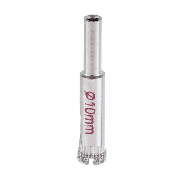 Сверло алмазное 10 мм INTERTOOL SD-0347 для стекла и керамики, фото , изображение 2 | SNABZHENIE.com.ua Сверло алмазное 10 мм INTERTOOL SD-0347 для стекла и керамики, фото , изображение 2 | SNABZHENIE.com.ua