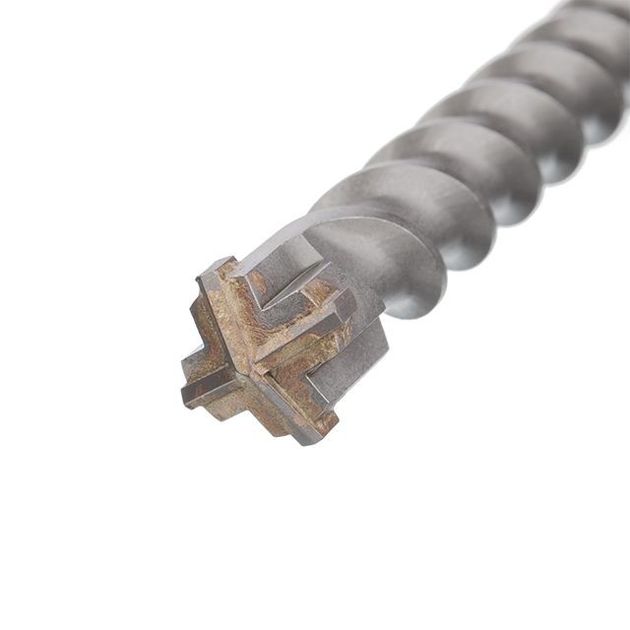 Бур SDS MAX Quadro 28x600мм INTERTOOL SDM-2860, фото , изображение 2 | SNABZHENIE.com.ua