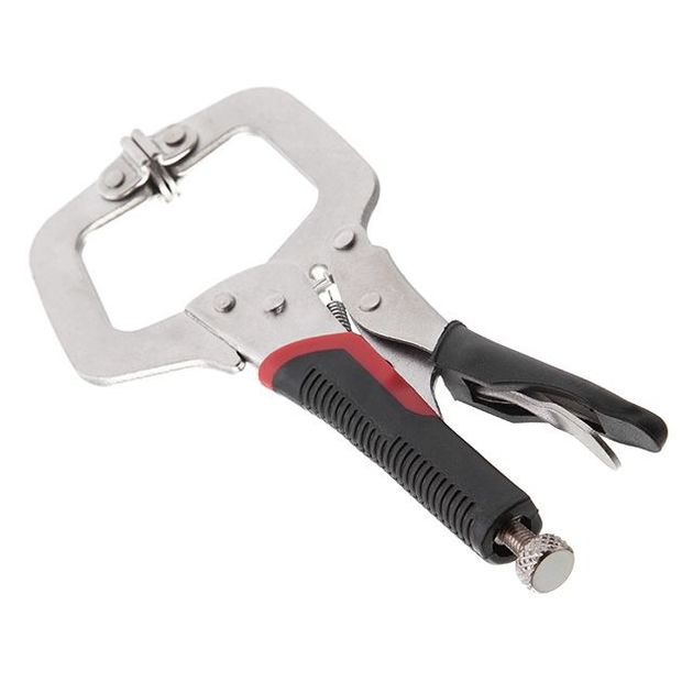 Клещи зажимные C-type 150 мм, Cr-V INTERTOOL UT-5205, фото , изображение 4 | SNABZHENIE.com.ua Клещи зажимные C-type 150 мм, Cr-V INTERTOOL UT-5205, фото , изображение 4 | SNABZHENIE.com.ua