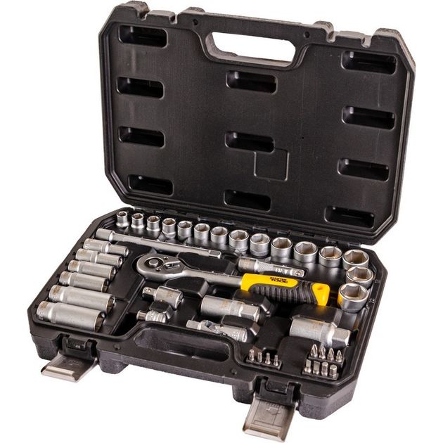 Набор ключей и насадок MASTERTOOL CRV 3/8, 39 шт, 78-3039, фото  | SNABZHENIE.com.ua