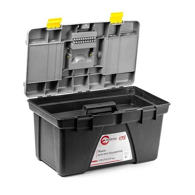 Ящик для инструмента INTERTOOL BX-0326, 670x393x370 мм, фото , изображение 8 | SNABZHENIE.com.ua Ящик для инструмента INTERTOOL BX-0326, 670x393x370 мм, фото , изображение 8 | SNABZHENIE.com.ua