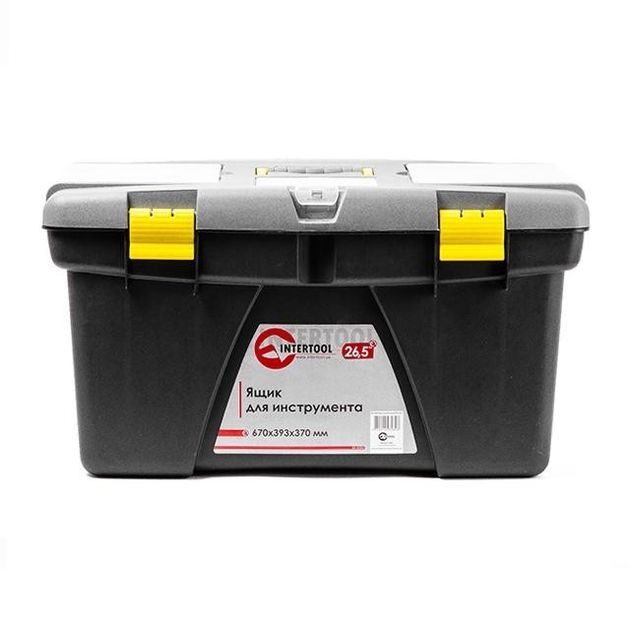 Ящик для инструмента INTERTOOL BX-0326, 670x393x370 мм, фото  | SNABZHENIE.com.ua