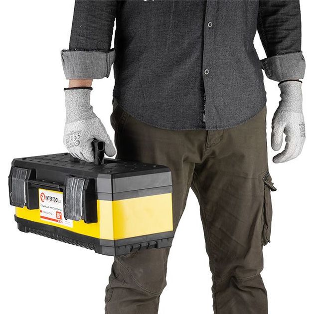 Ящик для инструментов INTERTOOL BX-2018 с замками 18 462x212x177 мм, фото , изображение 6 | SNABZHENIE.com.ua