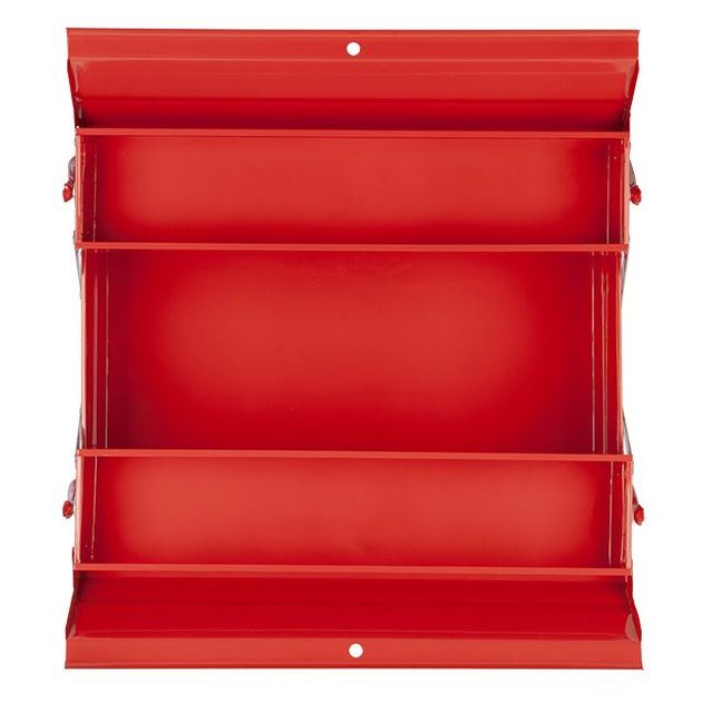 Ящик для інструментів металевий 450 мм, 3 секції INTERTOOL HT-5043, фото , зображення 7 | SNABZHENIE.com.ua