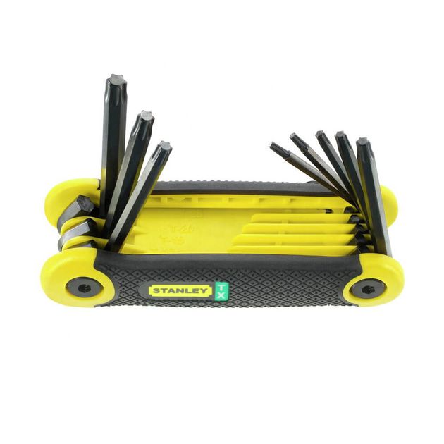 Набор ключей торцевых TORX, складных, 8 шт STANLEY 2-69-266, фото , зображення 2 | SNABZHENIE.com.ua Набор ключей торцевых TORX, складных, 8 шт STANLEY 2-69-266, фото , зображення 2 | SNABZHENIE.com.ua