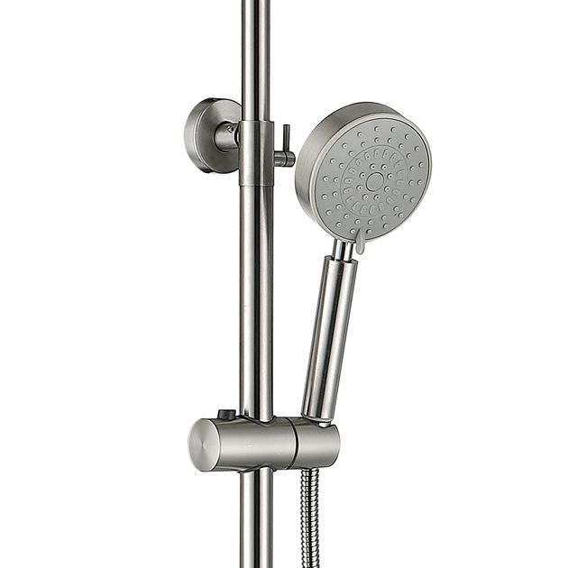 Душевая система для душа Lidz Aria 1020 на два потребителя (k35) LDARI1020NKS46114 Nickel, фото , зображення 4 | SNABZHENIE.com.ua Душевая система для душа Lidz Aria 1020 на два потребителя (k35) LDARI1020NKS46114 Nickel, фото , зображення 4 | SNABZHENIE.com.ua