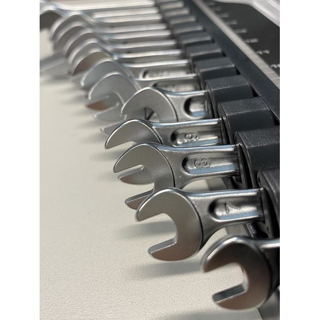 Набор ключей TOPTUL 14 шт. 6-24 мм GAAC1401, фото , изображение 8 | SNABZHENIE.com.ua Набор ключей TOPTUL 14 шт. 6-24 мм GAAC1401, фото , изображение 8 | SNABZHENIE.com.ua