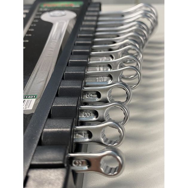 Набор ключей TOPTUL 14 шт. 6-24 мм GAAC1401, фото , изображение 6 | SNABZHENIE.com.ua Набор ключей TOPTUL 14 шт. 6-24 мм GAAC1401, фото , изображение 6 | SNABZHENIE.com.ua