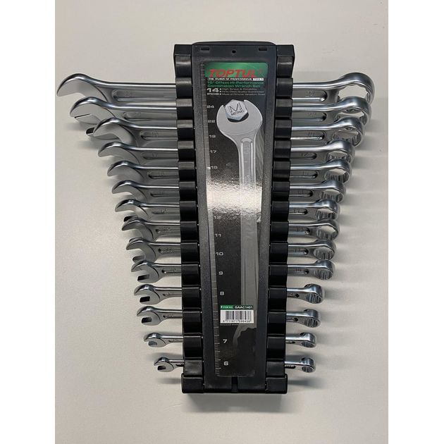 Набор ключей TOPTUL 14 шт. 6-24 мм GAAC1401, фото , изображение 3 | SNABZHENIE.com.ua Набор ключей TOPTUL 14 шт. 6-24 мм GAAC1401, фото , изображение 3 | SNABZHENIE.com.ua