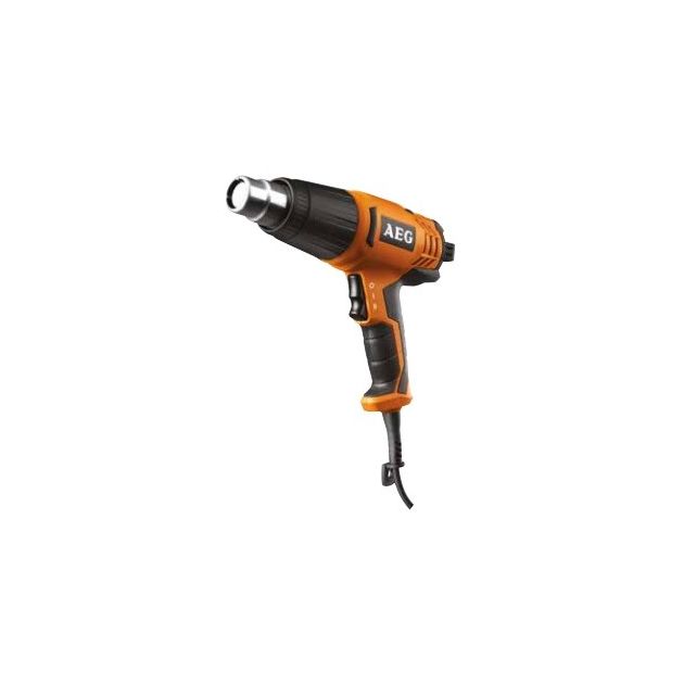 Фен будівельний HG600V AEG, 2000Вт, 345/434л/хв, 90-600⁰С, 0,9кг, фото  | SNABZHENIE.com.ua