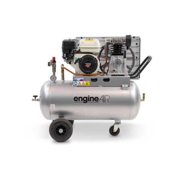 Компресор ABAC EngineAIR 5/100 10 Petrol 100л,411л/хв, A39B,GP160,4,8 к.с.,1070об/хв,10бар,96dB,72кг, фото  | SNABZHENIE.com.ua