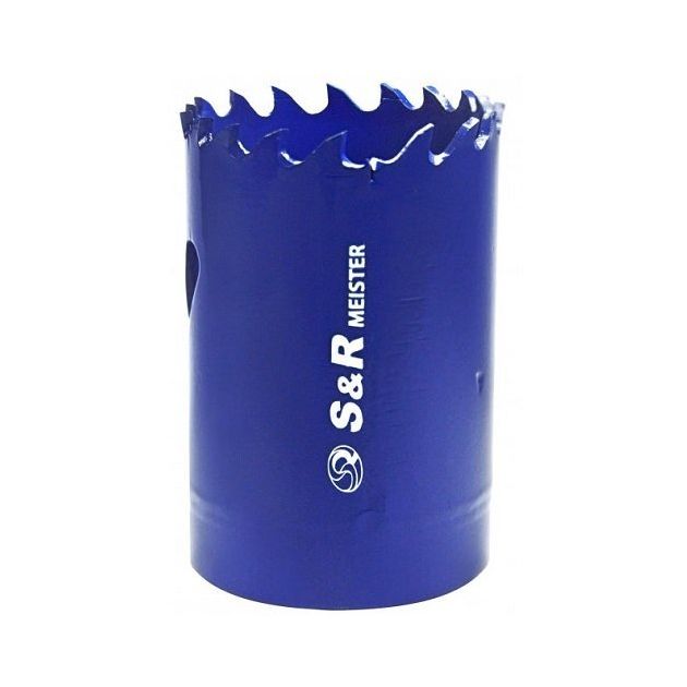 Кольцевая пила S&R Meister 38 мм HSS-Co8% М42, фото  | SNABZHENIE.com.ua