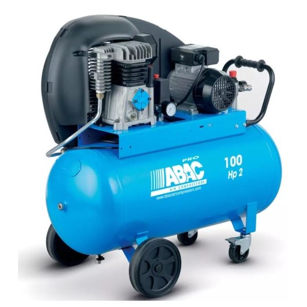 Компрессор ABAC PRO A49B 100 л, 444 л/мин, 2,2 кВт, 11 бар, 70 кг, фото  | SNABZHENIE.com.ua
