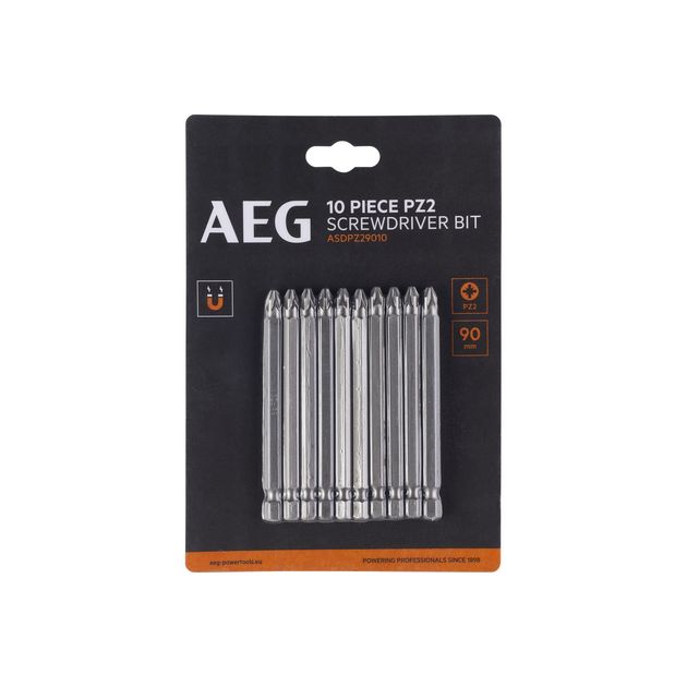 Биты AEG РZ2, 90мм, 10шт., фото  | SNABZHENIE.com.ua
