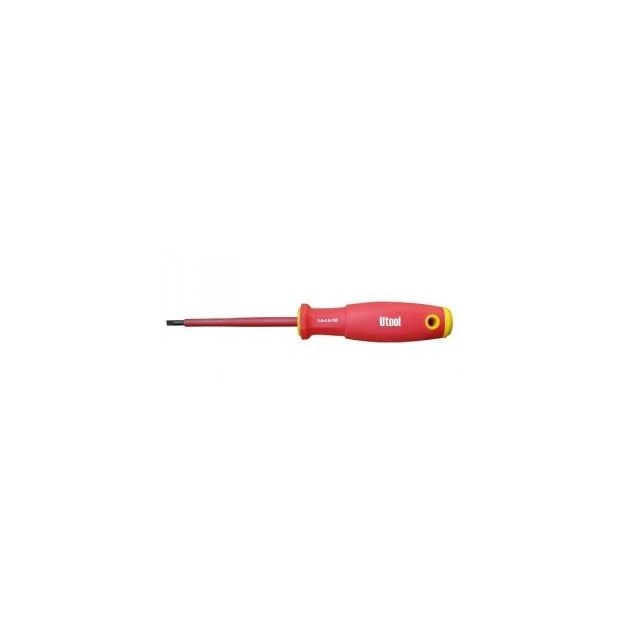 Викрутка Utool, діелектрична SL, 5х125 мм, 0,150 кг, фото  | SNABZHENIE.com.ua