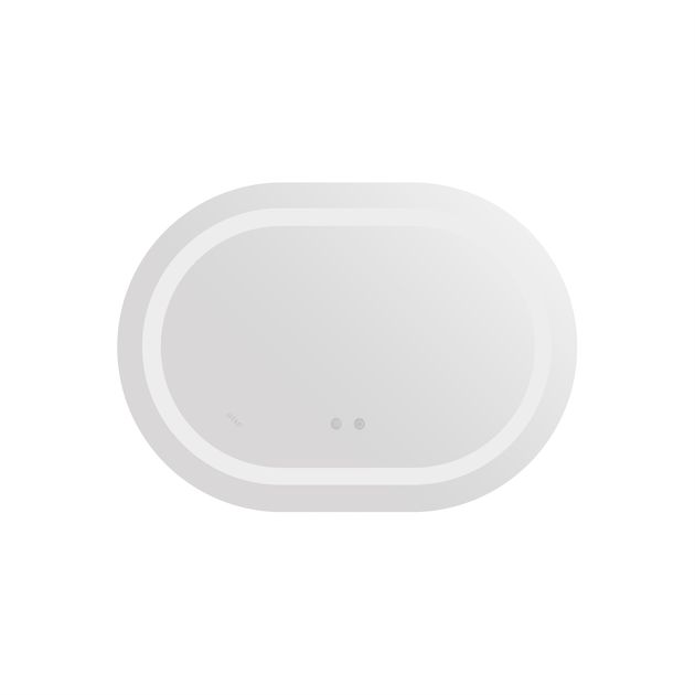 Зеркало Qtap Gemini 600х800 LED Touch антизапотевание диммер 3000-6500K, фото , изображение 3 | SNABZHENIE.com.ua Зеркало Qtap Gemini 600х800 LED Touch антизапотевание диммер 3000-6500K, фото , изображение 3 | SNABZHENIE.com.ua