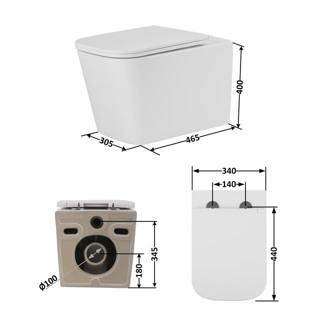 Унитаз напольный Qtap Tern Ultra Quiet безободковый Soft-close WHITE, фото , изображение 2 | SNABZHENIE.com.ua Унитаз напольный Qtap Tern Ultra Quiet безободковый Soft-close WHITE, фото , изображение 2 | SNABZHENIE.com.ua