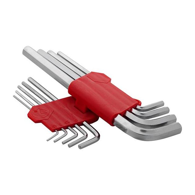 Набор удлиненных Г-образных ключей 9 шт., 1,5-10 мм, Cr-V, фото , изображение 3 | SNABZHENIE.com.ua Набор удлиненных Г-образных ключей 9 шт., 1,5-10 мм, Cr-V, фото , изображение 3 | SNABZHENIE.com.ua