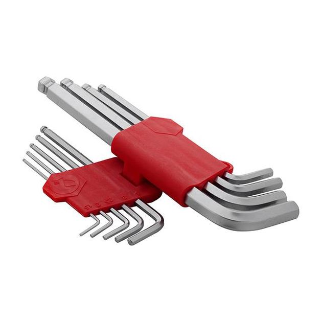 Набор удлинённых Г-образных ключей с шариком, 9 ед., 1.5-10 мм, Cr-V, фото , изображение 3 | SNABZHENIE.com.ua Набор удлинённых Г-образных ключей с шариком, 9 ед., 1.5-10 мм, Cr-V, фото , изображение 3 | SNABZHENIE.com.ua