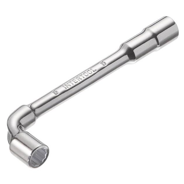 Ключ торцевой с отверстием L-образный 8 мм INTERTOOL HT-1608, фото , изображение 2 | SNABZHENIE.com.ua