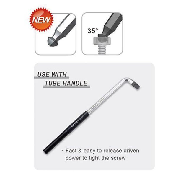 Набор ключей шестигранных с шаром TOPTUL 1,5-10мм 11ед. в чехле, фото , изображение 2 | SNABZHENIE.com.ua Набор ключей шестигранных с шаром TOPTUL 1,5-10мм 11ед. в чехле, фото , изображение 2 | SNABZHENIE.com.ua