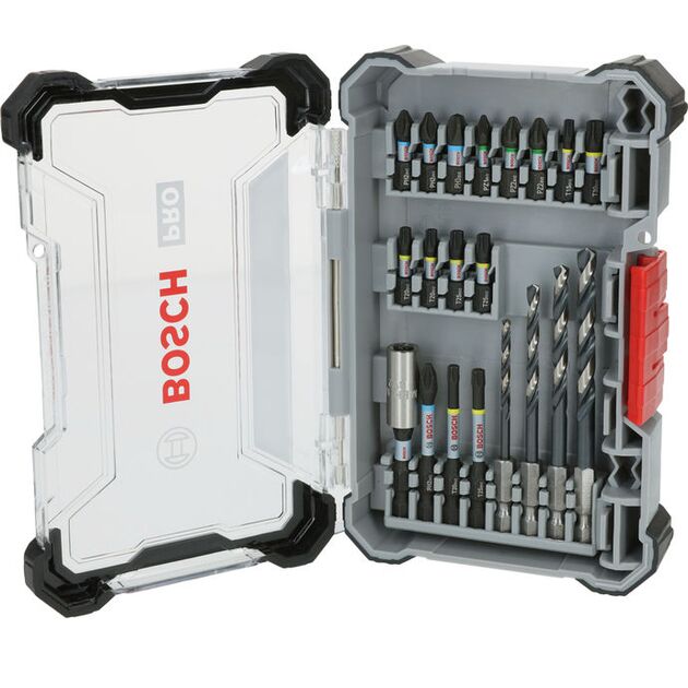 Набір PRO Impact Screwdriving and Metal Drilling Mixed Set, 20 шт. BOSCH, фото  | SNABZHENIE.com.ua