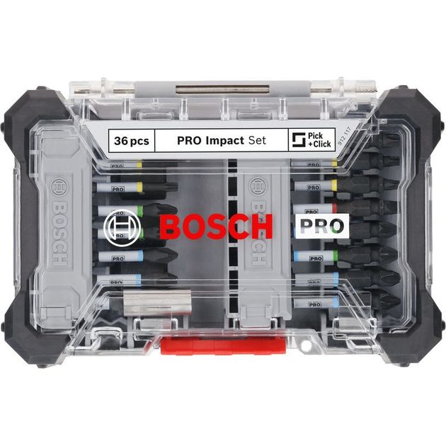 Набор бит для шуруповертов PRO Impact, 36 шт. BOSCH, фото  | SNABZHENIE.com.ua
