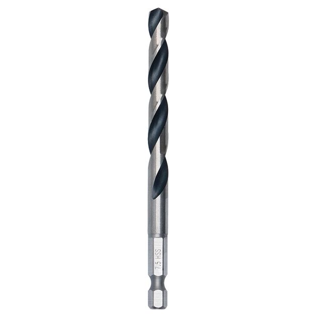 Сверло HSS PointTeQ Hex 7,5 мм BOSCH, фото  | SNABZHENIE.com.ua