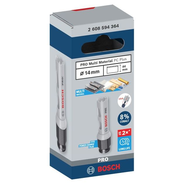 Коронка Bosch PRO Multi Material PC Plus, 14 мм, фото  | SNABZHENIE.com.ua