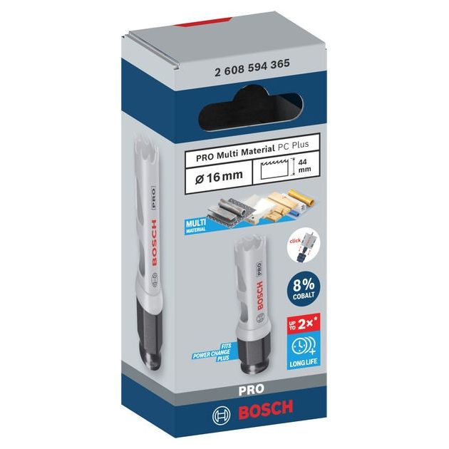 Коронка Bosch PRO Multi Material PC Plus, 16 мм, фото  | SNABZHENIE.com.ua