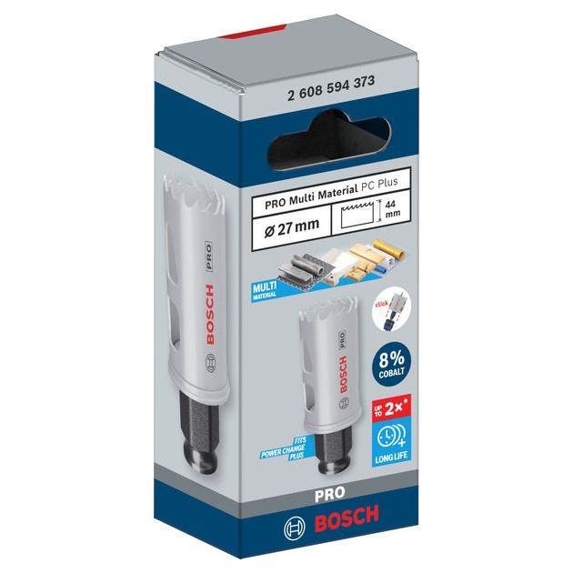 Коронка BOSCH PRO Multi Material PC Plus, 27 мм, фото  | SNABZHENIE.com.ua