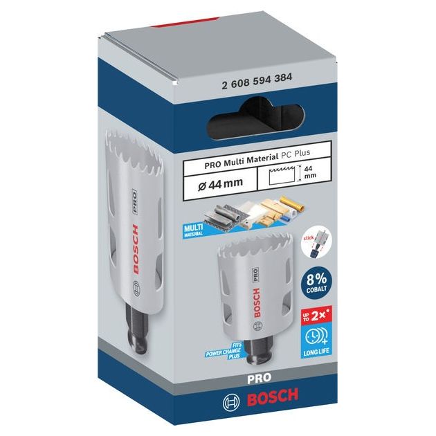 Коронка BOSCH PRO Multi Material PC Plus, 44 мм, фото  | SNABZHENIE.com.ua