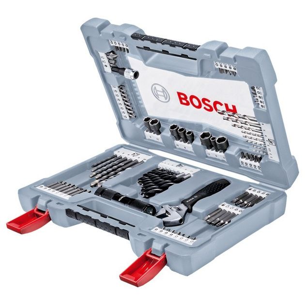 Набор свердел и бит для шуруповёрта Premium X-Line, 91 шт. BOSCH, фото  | SNABZHENIE.com.ua