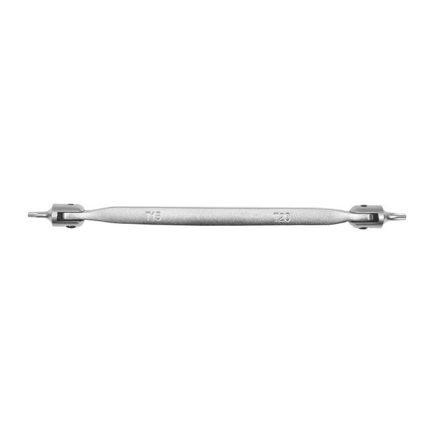 Ключ TORX 2-сторонний на шарнирах YATO: Т15 х Т20, L= 202 мм, Cr-V (DW), фото  | SNABZHENIE.com.ua