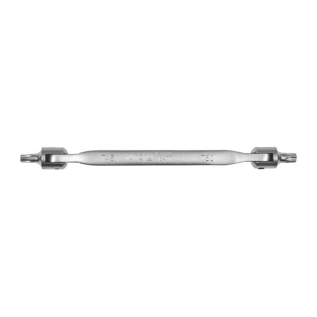 Ключ TORX 2-сторонний на шарнирах YATO: Т45 х Т50, L= 243 мм, Cr-V (DW), фото  | SNABZHENIE.com.ua