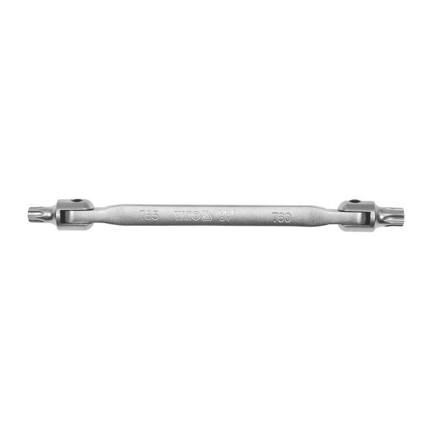 Ключ TORX 2-сторонний на шарнирах YATO: Т55 х Т60, L= 255 мм, Cr-V (DW), фото  | SNABZHENIE.com.ua