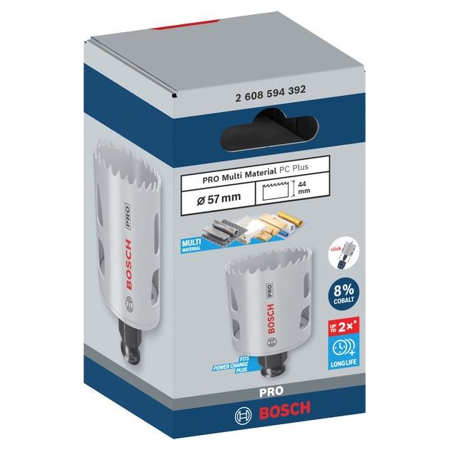 Коронка BOSCH PRO Multi Material PC Plus, 57 мм, фото  | SNABZHENIE.com.ua