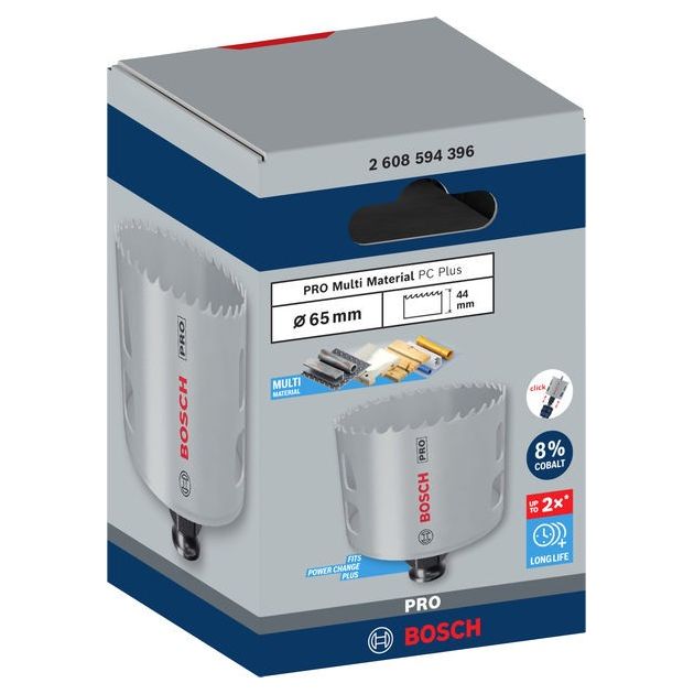 Коронка Bosch PRO Multi Material PC Plus, 65 мм, фото  | SNABZHENIE.com.ua