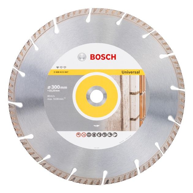 Алмазний відрізний диск Standard for Universal 300x22,23 BOSCH, фото  | SNABZHENIE.com.ua