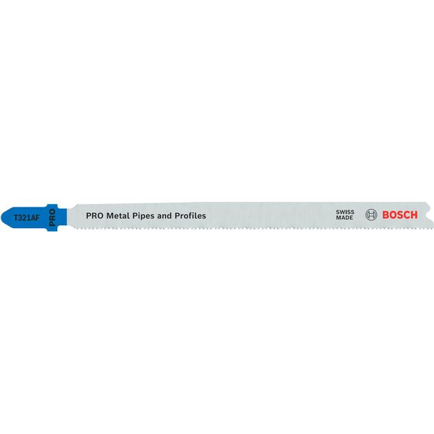 Полотно для лобзиков PRO Metal T321AF, 132 мм, 25 шт. BOSCH, фото  | SNABZHENIE.com.ua