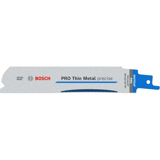 Полотно PRO Thin Metal precise S937EAF, 1,1 x 25 x 150 мм, 5 шт. BOSCH, фото  | SNABZHENIE.com.ua