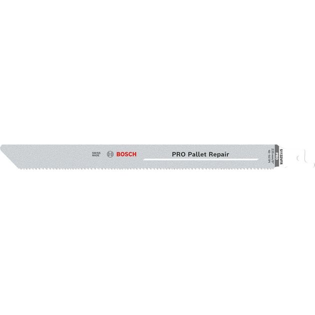 Полотно PRO Pallet Repair S1132VFR, 0,9 x 19 x 225 мм, 5 шт. BOSCH, фото  | SNABZHENIE.com.ua