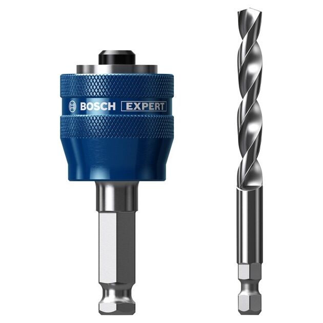 Оправка системи коронок EXPERT Power Change Plus, 11 мм, свердло HSS-G 7,15 x 105 мм, 2 шт. BOSCH, фото  | SNABZHENIE.com.ua